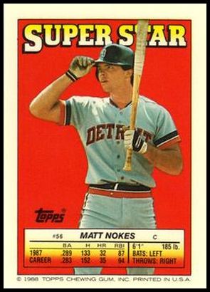 56 Matt Nokes